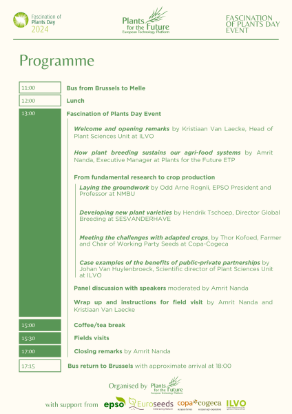 Plant ETP FoPD Event Programme Image